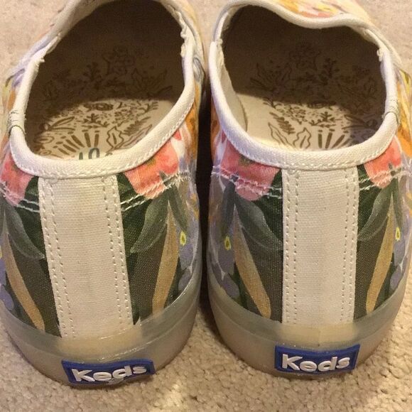 Keds x Rifle Paper co. Double Decker Marguerite Floral Slip On Canvas - Picture 5 of 6